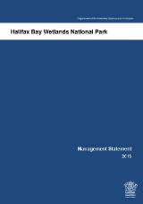 Thumbnail - Halifax Bay Wetlands National Park : management statement 2013