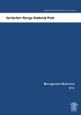 Thumbnail - Herberton Range National Park : management statement 2013