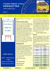 Thumbnail - Ungarra Primary School newsletter.