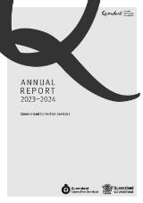 Thumbnail - Queensland Corrective Services annual report.