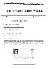 Thumbnail - Cowwarr Chronicle.