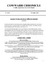 Thumbnail - Cowwarr Chronicle.