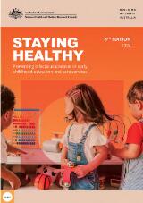Thumbnail - Staying healthy: preventing infectious diseases in early childhood education and care services.