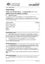 Thumbnail - Class ruling