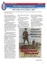 Thumbnail - Gallipoli gazette : official organ of the Gallipoli Memorial Club Ltd.