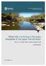 Thumbnail - Waterhole monitoring in the major tributaries of the upper Burnett Basin : Boyne and Auburn Rivers and Barambah Creek