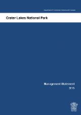 Thumbnail - Crater Lakes National Park : management statement 2013