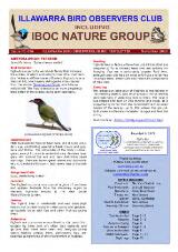 Thumbnail - The IBOC newsletter : Illawarra Bird Observers Club inc. newsletter.