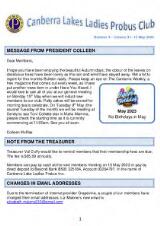 Thumbnail - Canberra Lakes Ladies Probus Club.
