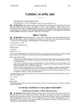 Thumbnail - Official Record of Proceedings of the Legislative Assembly Queensland.