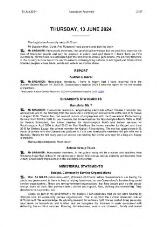 Thumbnail - Official Record of Proceedings of the Legislative Assembly Queensland.