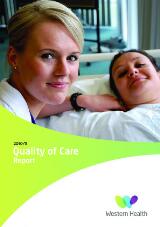 Thumbnail - Quality Account / Western Health.