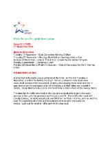 Thumbnail - Woden Seniors fortnightly news update.