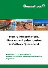 Thumbnail - Inquiry into prehistoric, dinosaur and paleo tourism in Outback Queensland