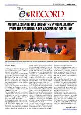 Thumbnail - E-record : your news from across the Archdiocese of Perth.