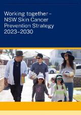 Thumbnail - Working together : NSW skin cancer prevention strategy 2023-2030.