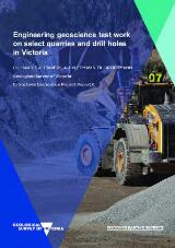 Thumbnail - Engineering geoscience test work on select quarries and drill holes in Victoria.
