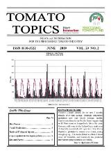 Thumbnail - Tomato topics : news and information for the processing tomato industry.