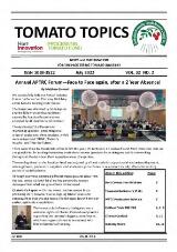 Thumbnail - Tomato topics : news and information for the processing tomato industry.
