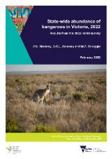 Thumbnail - State-wide abundance of kangaroos in Victoria, 2022 : results from the 2022 aerial survey.
