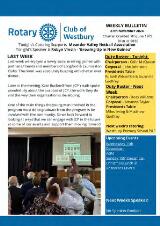 Thumbnail - Rotary Club of Westbury Bulletin : Rotary Club of Westbury.