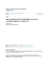 Thumbnail - Monitoring risk and return: Critical insights into graduate coursework engagement and outcomes.