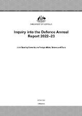 Thumbnail - Inquiry into the Department of Defence annual report 2022-23