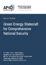 Thumbnail - Green Energy Statecraft for Comprehensive National Security.