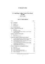 Thumbnail - Criminal Organisations Control Amendment Act 2024 (Act No. 37 of 2024)