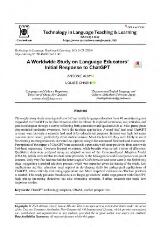 Thumbnail - Technology in Language Teaching & Learning.