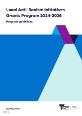 Thumbnail - Local anti-racism initiatives grants program 2024-2026 : program guidelines.