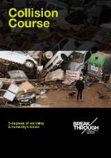 Thumbnail - Collision course : 3-degrees of warming & humanity's future.