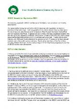 Thumbnail - Inner South Canberra Community Council eNewsletter : ISCCC eNewsletter.