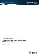 Thumbnail - MRTS94 Road lighting : Transport and Main Roads specifications