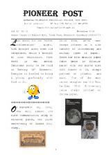 Thumbnail - Pioneer post : the Armadale Kelmscott Philatelic Society newsletter.