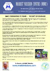 Thumbnail - Marist Mission newsletter.