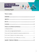 Thumbnail - Pride in our future : community safety summit, 3 July 2024 : summary report.