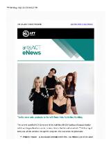 Thumbnail - artsACT eNews