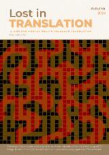 Thumbnail - Lost in Translation - A Zine for Mental Health Research Translation.