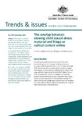 Thumbnail - The overlap between viewing child sexual abuse material and fringe or radical content online