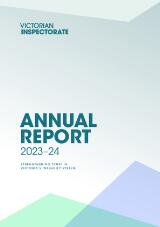 Thumbnail - Annual report (Victorian Inspectorate).