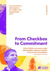 Thumbnail - From checkbox to commitment : what children and young people with disability said about identity, inclusion and independence