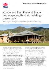 Thumbnail - Kunderang East Pastoral Station landscape and historic building case study : preparing your heritage property for the impacts of climate change.
