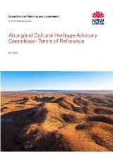 Thumbnail - Aboriginal Cultural Heritage Advisory Committee – Terms of Reference.