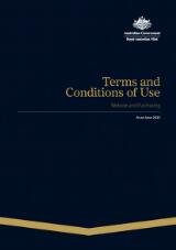 Thumbnail - Terms and conditions of use : website and purchasing ; as at June 2023