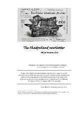 Thumbnail - The Shadowland newsletter.
