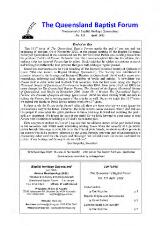 Thumbnail - Queensland Baptist Forum.