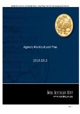 Thumbnail - Agency multicultural plan 2013-2015