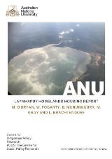 Thumbnail - Laynhapuy homelands housing report : CIPR commissioned report no. 9/2024.