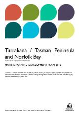 Thumbnail - Turrakana / Tasman Peninsula and Norfolk Bay In palawa kani, the language of Tasmanian Aborigines Marine Farming Development Plan 2018 : Revised December 2024.